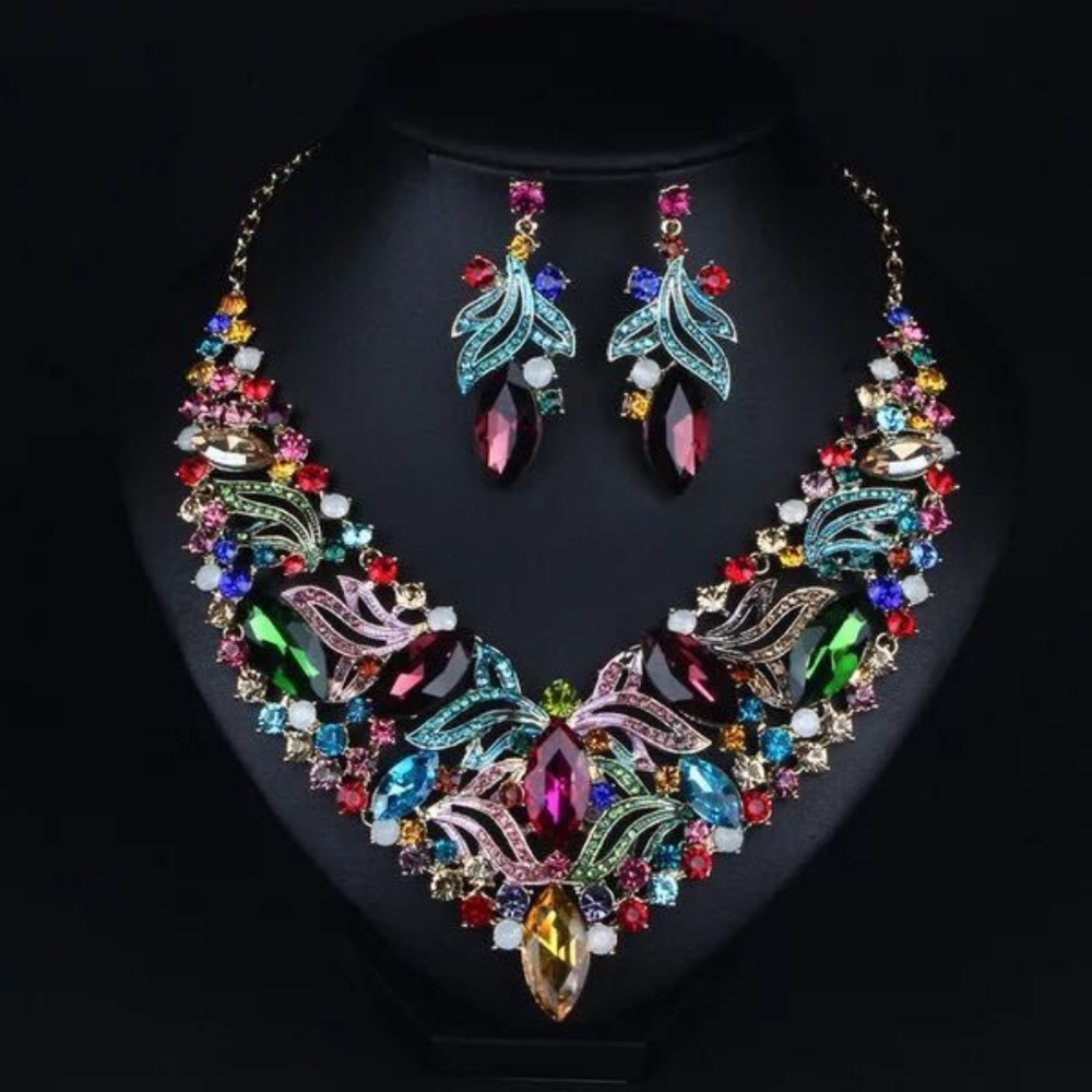 Earring and Necklace Set